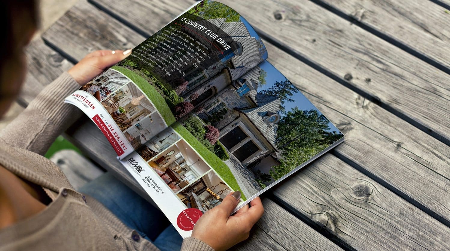 real estate marketing magazine