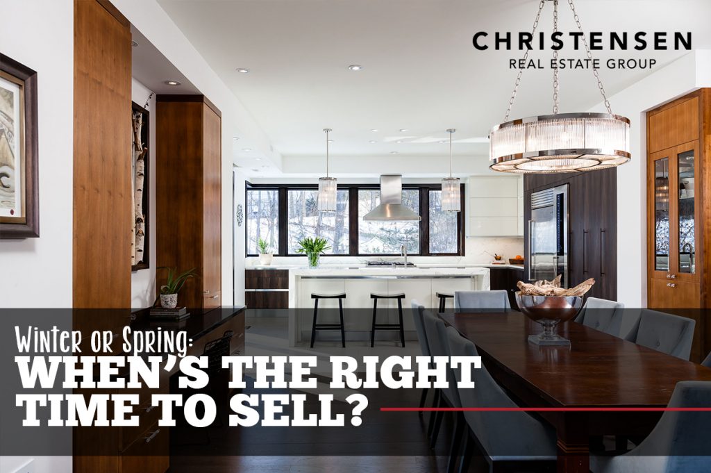 Selling your home in Spring vs Winter | The Christensen Real Estate Group